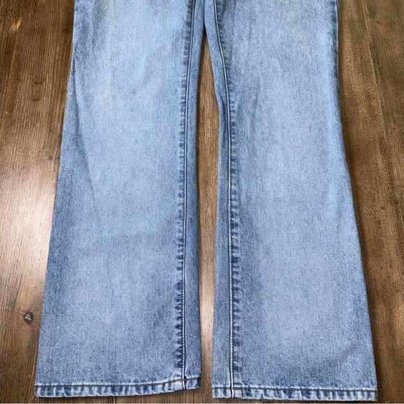 Vintage Y2K jeans Calvin Klein Sandblast Cotton Bootcut 8 10 light blue - Picture 10 of 15
